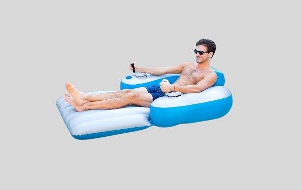 Pool Candy Splash Runner Motorized Lounger, summer, cottage, fun, water toys