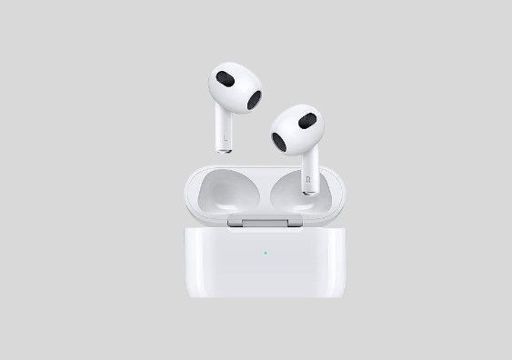 Apple AirPods (3rd Generation) with Lightning Charging Case, gift, gift giving ideas, mother's day