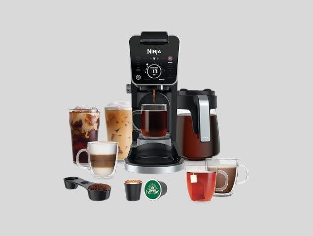 Ninja CFP301C DualBrew Pro Specialty Coffee System, Single-Serve, Pod, and 12-Cup Drip Coffee Maker (Canadian Version) , Black, gift, coffee, mothers day gift