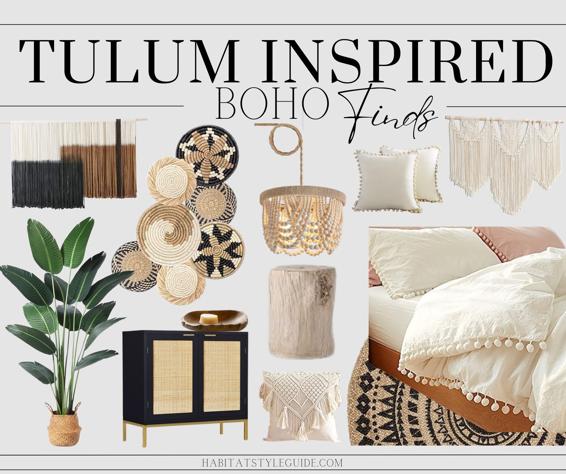 Journey into Tulum: Embracing Boho Décor for Your Home